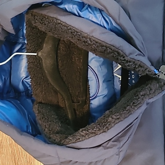 HFX PERFORMANCE BRAND MEN'S BLUE WARM WINTER HOODED COAT SIZE XL - Picture 5 of 17